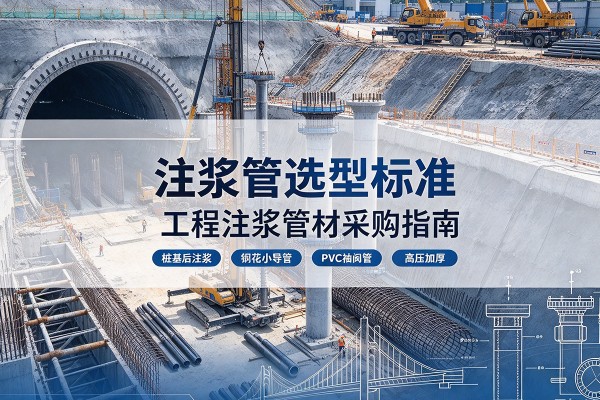 双河注浆管选型标准