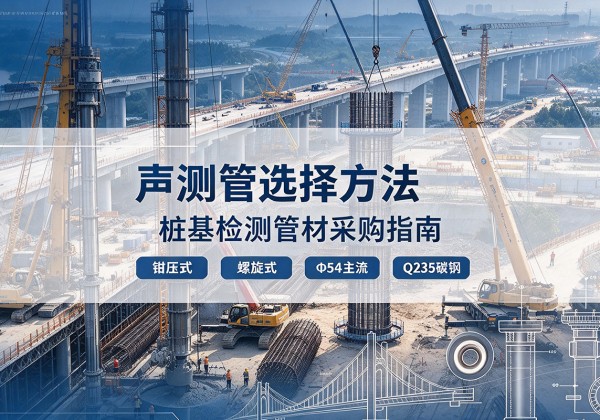 双河声测管选型标准