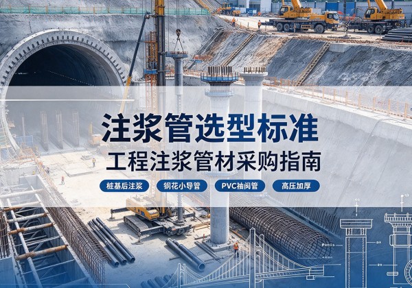双河注浆管选型标准